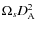 $\Omega_{s}D_{\rm A}^2$