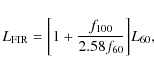 \begin{displaymath}
L_{\rm FIR} = \biggl[ 1 + \frac{f_{100}}{2.58 f_{60}}\biggr] L_{60},
\end{displaymath}