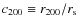 $c_{200} \equiv r_{200}/ r_{\rm s}$