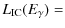 $\displaystyle L_{\rm IC}(E_ {\gamma}) =$
