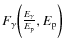 $F_{\gamma}\biggl(\frac{E_{\gamma}}{E_{\rm p}},E_{\rm p}\biggr)$