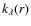$k_{\lambda}(r)$