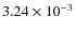 $3.24\times10^{-3}$