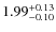 $1.99^{\rm +0.13}_{-0.10}$