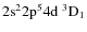 ${\rm 2s^2 2p^5 4d ~ ^3D_1}$