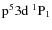 ${\rm p^53d~^1P_1}$