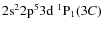 ${\rm 2s^22p^53d~^1P_1} (3C)$