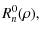 $\displaystyle R_n^0(\rho),$