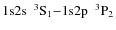 $\rm 1{\rm s}2s~~^3S_1 {-} 1{\rm s}2p~~^3P_2$