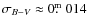 $\sigma_{B-V} \approx 0\hbox{$.\!\!^{\rm m}$ }014$