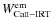 $W^{\rm em}_{\rm Ca\mbox{\fontsize{5pt}{7pt}\selectfont II}-IRT}$