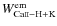 $W^{\rm em}_{\rm Ca\mbox{\fontsize{5pt}{7pt}\selectfont II}-H+K}$
