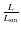 $\frac{L}{L_{\rm {sm}}}$