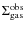 $\Sigma _{{\rm gas}}^{{\rm obs}}$