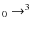 $_0 \rightarrow ^3$