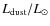 $L_{\rm dust} / L_{\odot}$