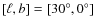 $[\ell,b]=[30^{\circ},0^{\circ}]$