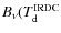 $B_{\nu}(T_{\rm d}^{\rm IRDC}$