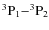 $^3{\rm P}_1{-}^3{\rm P}_2$