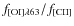 $f_{{\rm [OI]} \lambda 63}/f_{\rm [CII]}$
