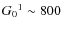 $G_{0}\footnote{In units of
Habing field: $1.6\times10^{-3}$\space \rm {erg cm$^{-2}$\space s$^{-1}$ }.}
\sim800$
