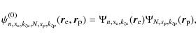 \begin{displaymath}\psi^{(0)}_{n,s_{\rm e},k_{z{\rm e}},N,s_{\rm p},k_{z{\rm p}}...
...c{r}_{\rm e})\Psi_{N,s_{\rm p},k_{z{\rm p}}}(\vec{r}_{\rm p}),
\end{displaymath}