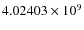 $4.02403\times 10^9$