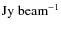 ${\rm Jy~beam^{-1}}$
