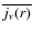 $\overline{j_\nu(r)}$