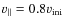 $v_{\vert\vert}=0.8 v_{\rm ini}$