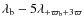 $\lambda_{\rm b}- 5\lambda_\sc + \varpi_{\rm b}+
3\varpi_\sc$
