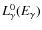 $L_{\gamma}^0(E_{\gamma})$