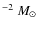 $^{-2}~M_{\odot}$