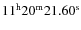 $\rm 11^h20^m21.60^s$