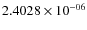 $ 2.4028\times 10^{-06}$