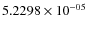$ 5.2298\times 10^{-05}$
