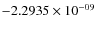 $-2.2935\times 10^{-09}$