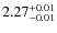 $2.27_{\rm -0.01}^{+0.01}$