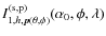 $I_{1, h, \vec p(\theta, \phi)}^{\rm (s,p)}(\alpha_0, \phi, \lambda)$
