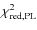 $\chi^2_{\rm red,PL}$