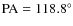 ${\rm PA}=118.8^\circ$
