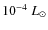 $10^{-4}~L_{\odot}$