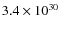 $3.4\times 10^{30}$