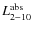 $L^{\rm abs}x{2-10}$