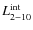 $L^{\rm int}x{2-10}$