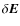 $\delta \vec{E}$