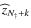 $\widehat z_{N_{\dag }+k}$