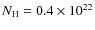 $N_{\rm H}=0.4\times10^{22}$