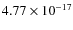 $4.77\times10^{-17}$