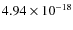 $4.94\times10^{-18}$